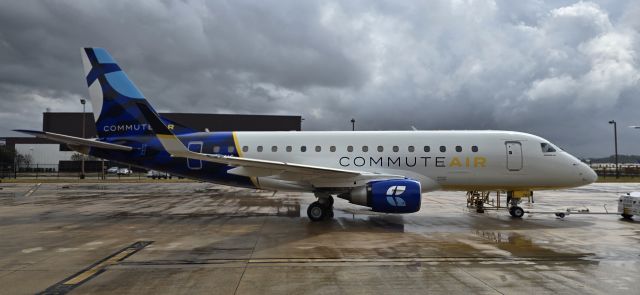 Embraer 170/175 (N780NC) - On our ramp in IAH getting ready for charter flight!
