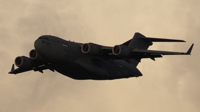 Boeing Globemaster III (98-0058) - C17 Slow flight fly by.  Historic Aviation Museum Airshow, July 2, 2021, Tyler Pounds Field, Tyler, Texas.