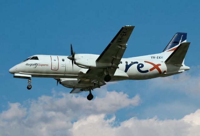 VH-EKH — - REGIONAL EXPRESS (REX) SAAB 340B - REG VH-EKH (CN 340B-369) - ADELAIDE INTERNATIONAL AIRPORT SA. AUSTRALIA - YPAD 14/11/2016