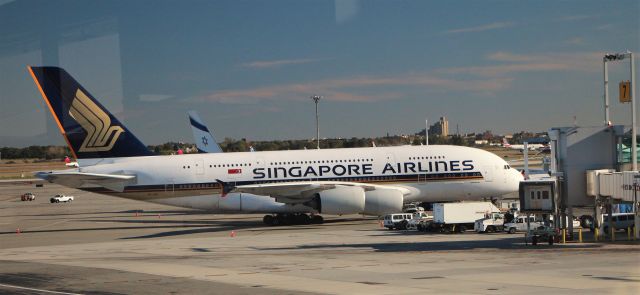 Airbus A380-800 (9V-SKP) - on the ground at JFK