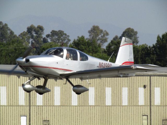 Vans RV-10 (N649BG) - Taking off RWY 24