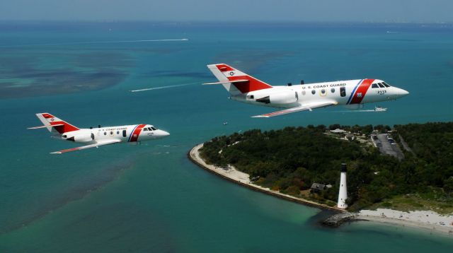 — — - Patrolling during my Coast Guard Career. USCG Air Station Miami.