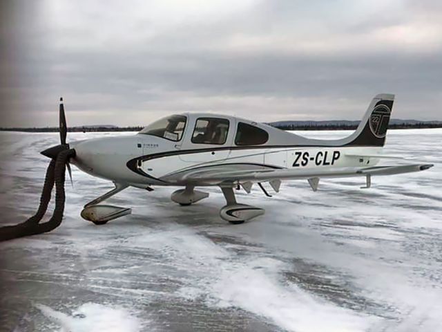 Cirrus SR-22 (ZS-CLP) - Ferry flight South Africa to USA. Photo courtesy of Denny Craig - thank you. 