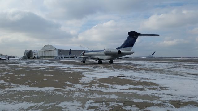 Bombardier Global 5000 (N636JS) - Allegheny county airport, West Mifflin Pa