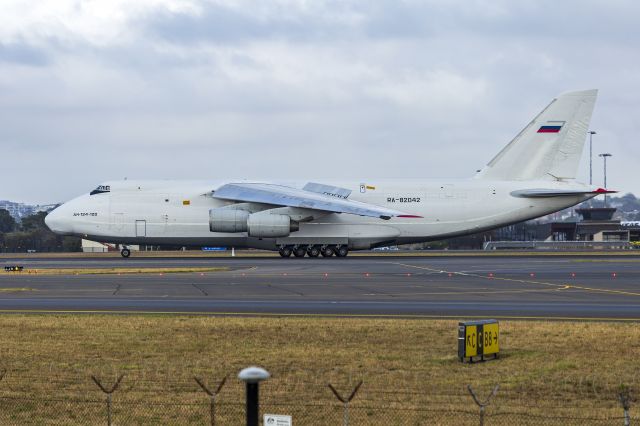 Antonov An-124 Ruslan (RA-82042) - Volga-Dnepr Airlines (RA-82042) Antonov An-124-100 at Sydney Airport.