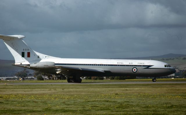 XR808 — - UK - AIR FORCE - VICKERS VC10 C1K - REG XR808 (CN 828) - EDINBURGH RAAF AIR FORCE BASE ADELAIDE SA. AUSTRALIA - YPED 3/7/1980