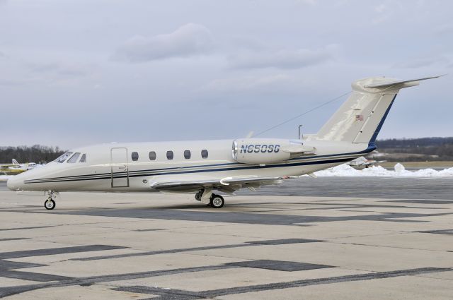 Cessna Citation III (N650SG) - Seen at KFDK on 1/3/2010.      a href=http://discussions.flightaware.com/profile.php?mode=viewprofile&u=269247  [ concord977 profile ]/a