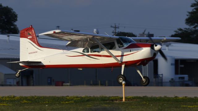 Cessna Skywagon (N969WM) - Arriving at AirVenture 2023 on runway 18R