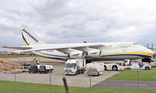 Antonov An-124 Ruslan (UR-82007) - adb an-124-100m ur-82007 at shannon 25/6/21.