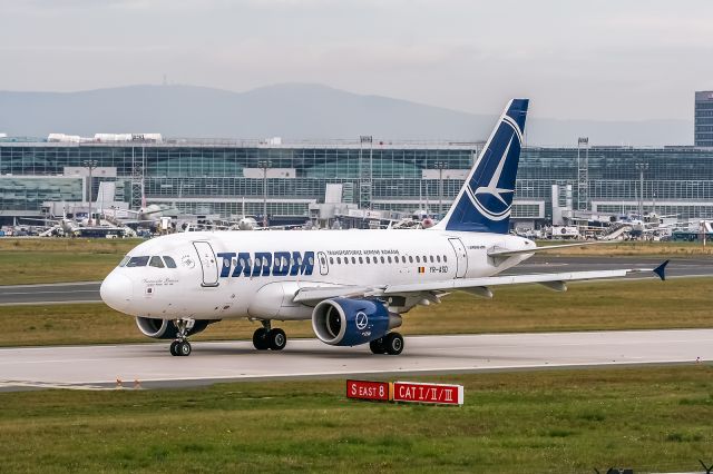 Airbus A318 (YR-ASD) - YR-ASD TAROM Airbus A318-111 @ Frankfurt - Rhein-Main International (FRA / EDDF) / 25.08.2014 