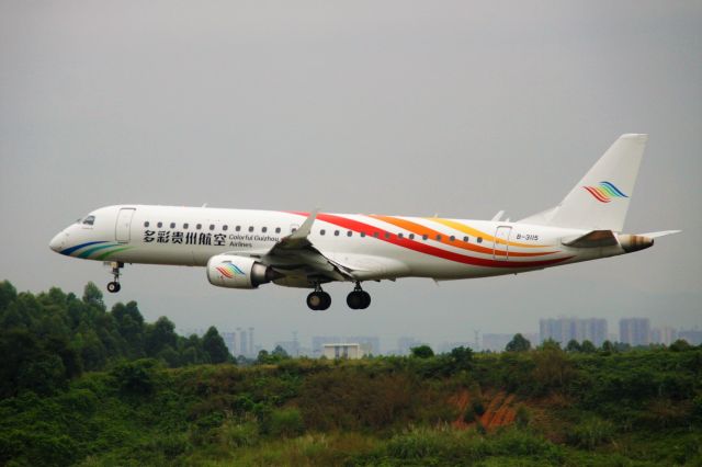 Embraer ERJ-190 (B-3115) - TIPS:Select full-size and wait for a while for better view.