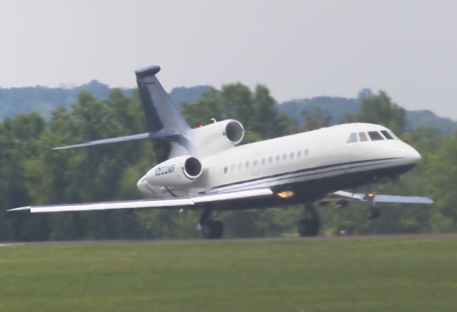 Dassault Falcon 900 (N900MF) - one impressive take off