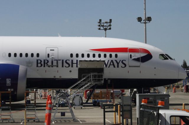 Boeing 787-8 (G-ZBJB) - The first British Airways 787 Dreamliner.