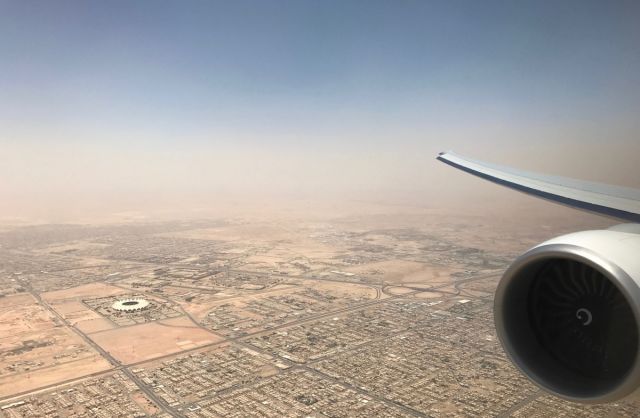 BOEING 777-300ER — - Desert into Jeddah