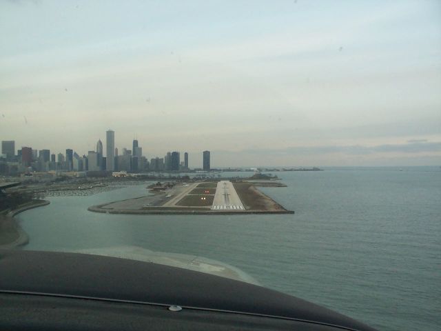 Cessna Skylane RG (N6408S) - Short final into what used to be Meigs Field.