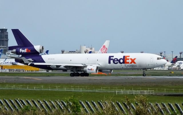 Boeing MD-11 (N643FE) - Departuer at NRT Rwy16R.(2016/04/25)