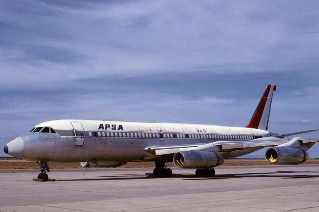 N990AB — - Aerolineas Peruanas SA Convair 990 N990AB at Mojave, California on May 5, 1980