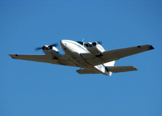 Beechcraft 55 Baron (N5632S) - Off of 32 at Downtown Shreveport.