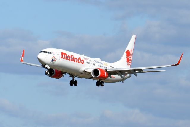 Boeing 737-900 (9M-LNK) - Boeing 737-900ER. Malindo 9M-LNK, final runway 03 YPPH 310719