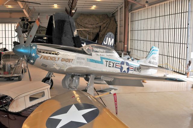 North American P-51 Mustang (48-4658) - War Eagles Museum. Great museum worth checking out. They have some unusual aircraft you don't see at other museums here. 06/30/21