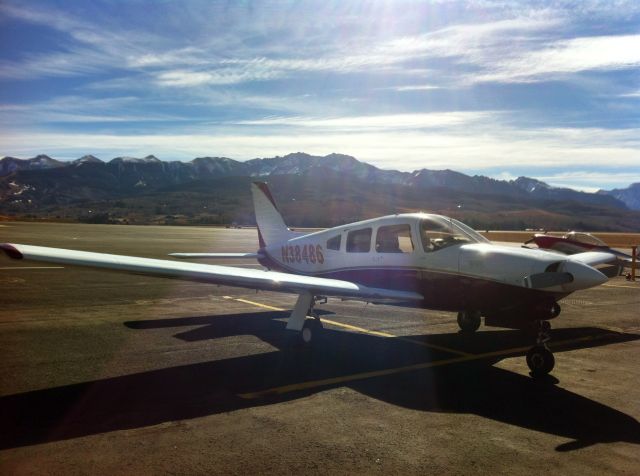 Piper Turbo Arrow 3 — - Flight into Telluride--prettiest part of Colorado!