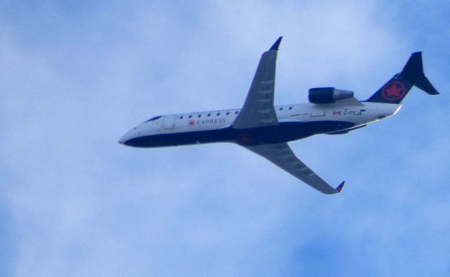 Canadair Regional Jet CRJ-200 (C-FEJA) - On approach is this 2004 Air Canada Express CRJ-200 in the Winter of 2018.