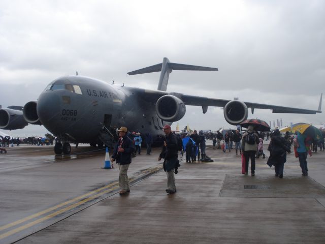 Boeing Globemaster III — - FAIRFORD UK 2012 JROON