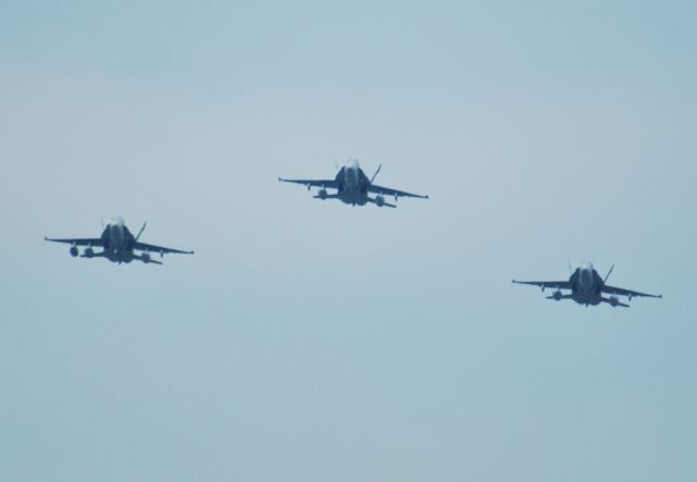 — — - Flyover of Virginia Tech vs Nebraska