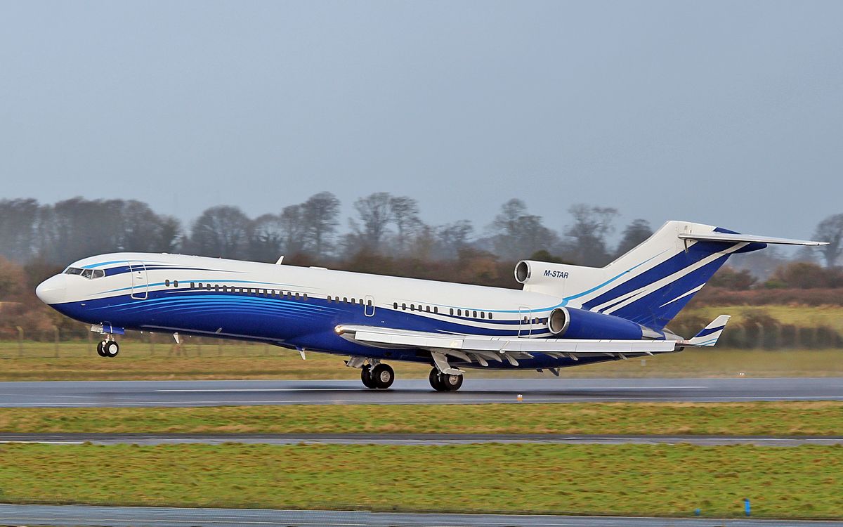 BOEING 727-200 (M-STAR) - starling aviation b727-2x8(adv)(re) super-27 m-star dep shannon 20/1/18.