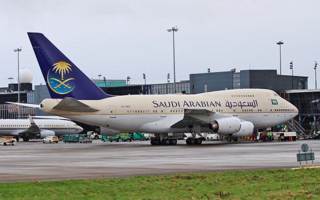 Boeing 747-200 (HZHM1C) -  saudi royal flight b747sp-68 hz-hm1c at shannon 26/2/17.