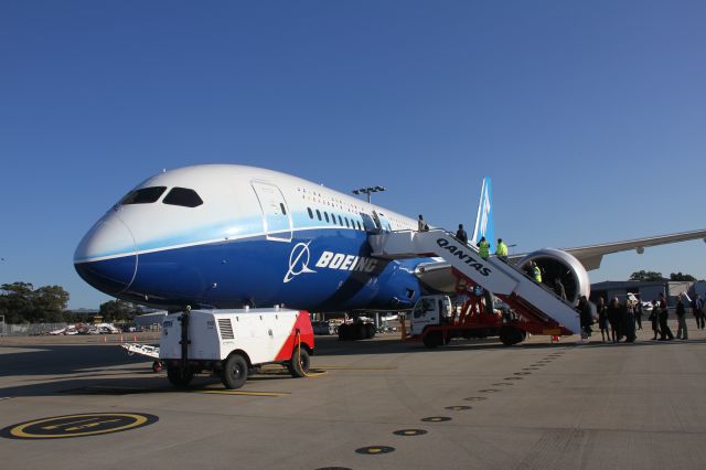 Boeing 787-8 (N787BX) - Test flight to SYD 2012