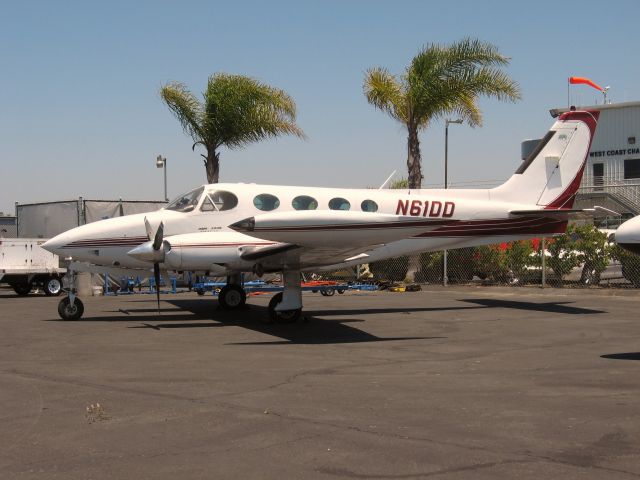 Cessna 340 (N61DD) - PARKED AT SANTA ANA