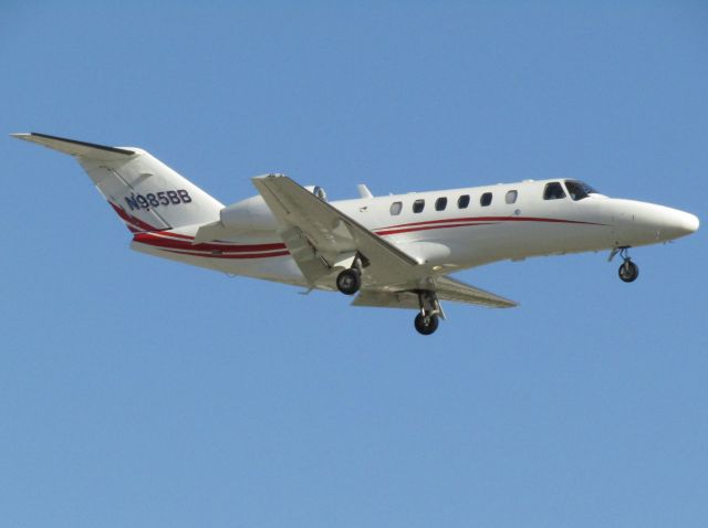 Cessna Citation CJ2+ (N985BB) - Landing RWY 20R