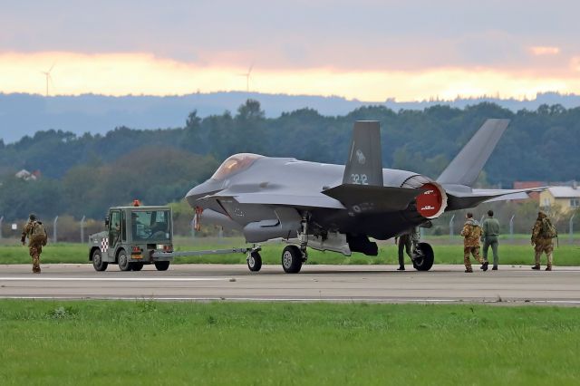 Lockheed F-35C (APJ7362) - Italian Air Force F-35A, registration MM7362/32-12. Photo taken on September 19, 2021 at NATO Days.