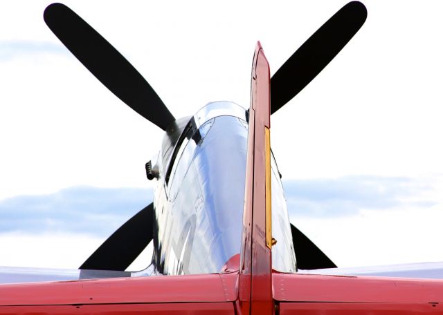 North American P-51 Mustang — - CAF P-51 RedTail Tinker AFB 2015