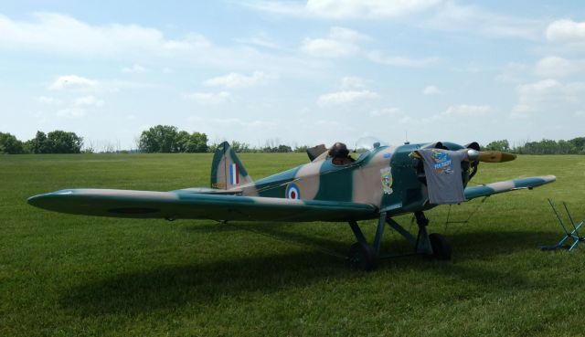 BOWERS Fly Baby 1A (N222DH) - Shown here is a 1976 Bowers Fly Baby 1A from the Spring of 2024.
