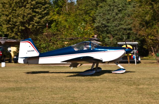 Vans RV-6 (N167AM) - EAA Fly-In Laneys Airport (N92)  10-02-10