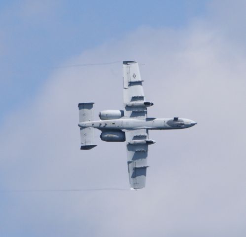 Fairchild-Republic Thunderbolt 2 — - Seafair airshow over Lake Washington 8-3-2008.