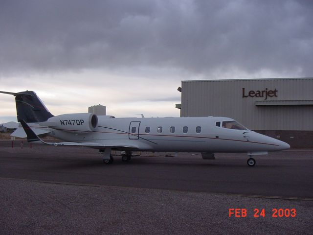 Learjet 60 (N747DP)