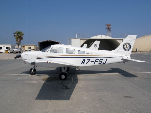 Piper Cherokee (A7-FSJ) - At Doha, Qatar.