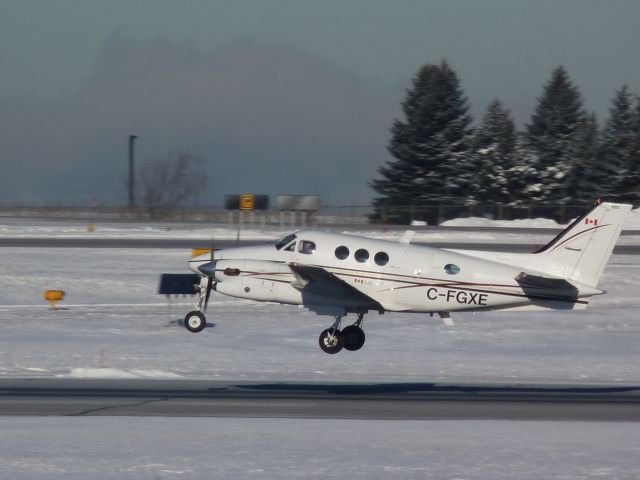 C-FGXE — - goverment of Canada/ Department of transportation taking off of Rwy #25