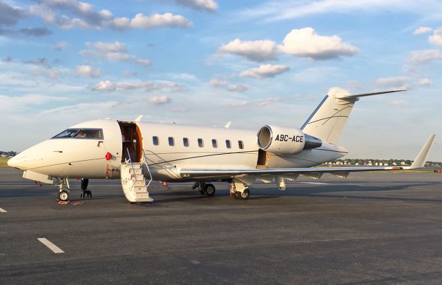 Canadair Challenger (A9C-ACE) - Bahrain registered Challenger 600