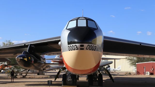 Boeing B-52 Stratofortress (52-0003) - NB-52A with replica X-15 at Pima Air and Space Museum 12 July 2025.