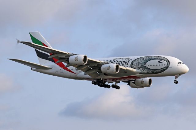Airbus A380-800 (A6-EUY) - "Journey to The Future" livery