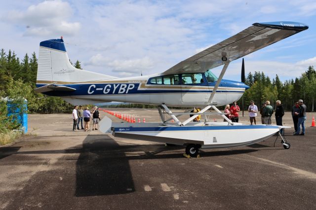 Cessna Skywagon 180 (C-GYBP) - C-GYBP Cessna Skywagon 180-K RVA à CSQ4 Aéroport de Casey QC. le 02-09-2023 à 11:01