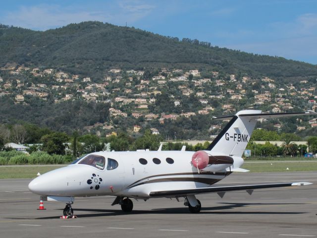 Cessna Citation Mustang (G-FBNK) - At Cannes, France.