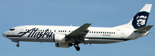 Boeing 737-700 (N703AS) - On Final To Rwy 30-L