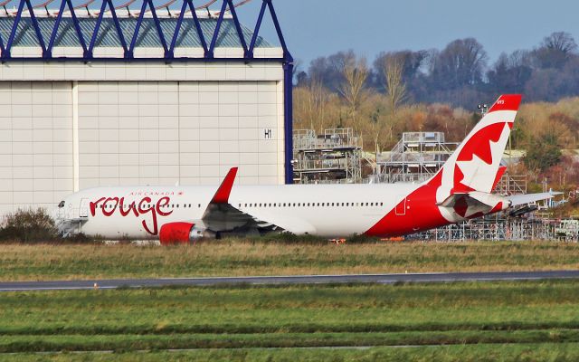 C-FIYA — - air canada rouge b767-33a(er) c-fiya at shannon 7/11/17.