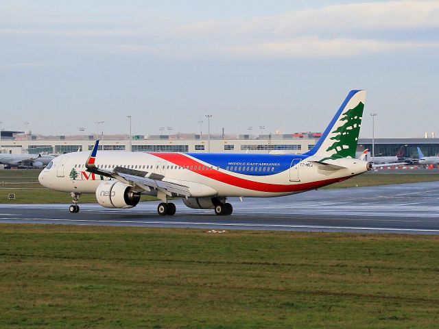 Airbus A320 (T7-ME2) - From Beyrouth Libanon OLBA