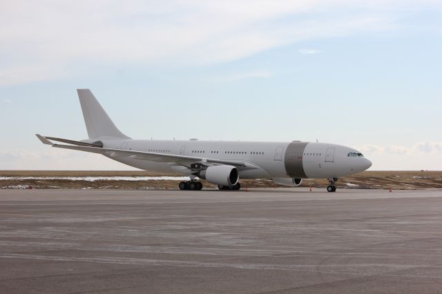 Airbus A330-300 (A7-HHM) - Parked at DIA/Signature.